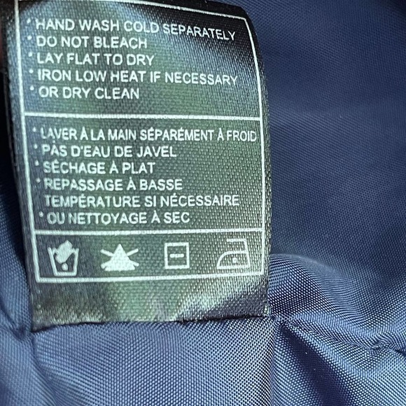 BB Dakota Wool Blend Military Double-Breasted Peacoat Jacket Navy Size S - Picture 12 of 12